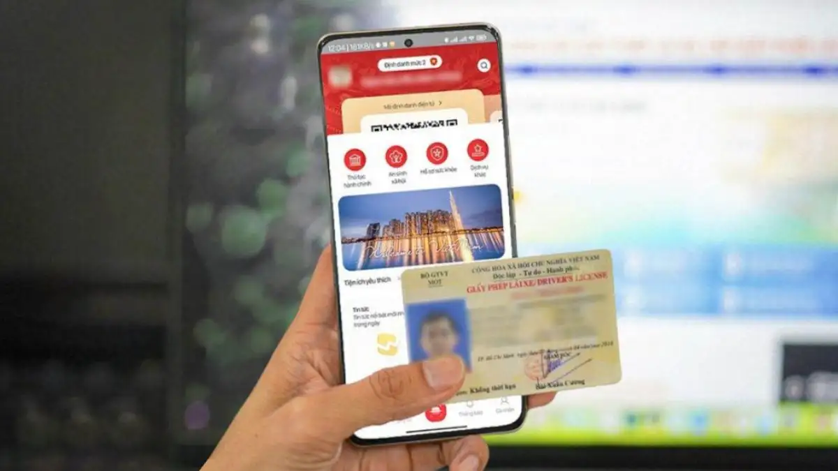 tu 01 07 nguoi dan co the xuat trinh giay phep lai xe qua vneid AwNi