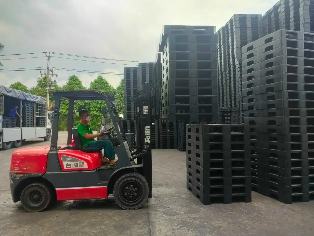 Ứng dụng của pallet nhựa trong vận tải logistics – Pallet nhựa Mai Trâm