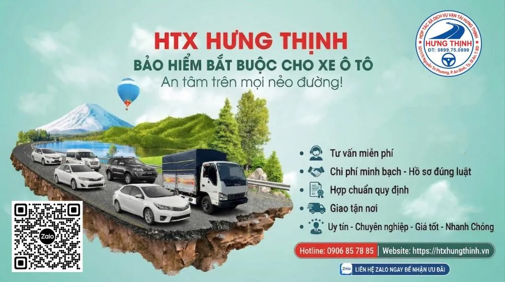 Bảo hiểm bắt buộc cho xe ô tô - HTX Hưng Thịnh