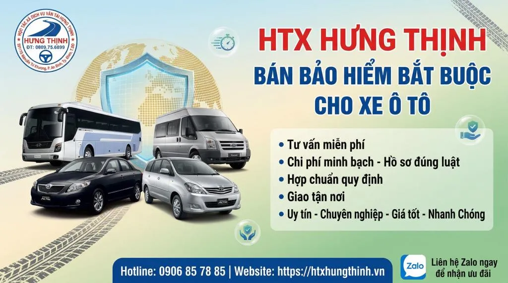 Bảo Hiểm Xe Ô Tô - HTX Hưng Thịnh