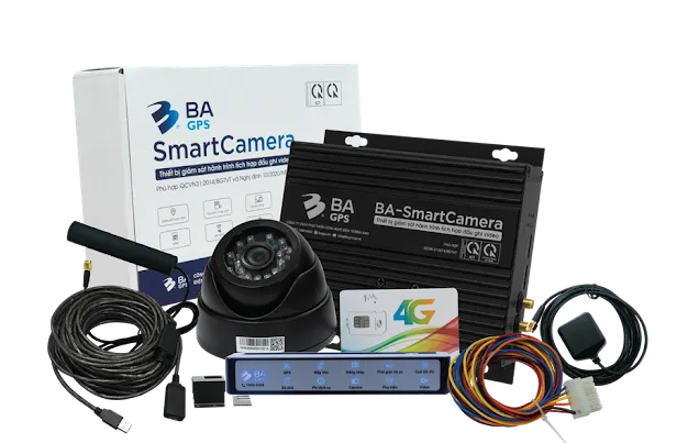 camera giam sat o to cao cap tich hop giam sat hanh trinh ba smartcamera