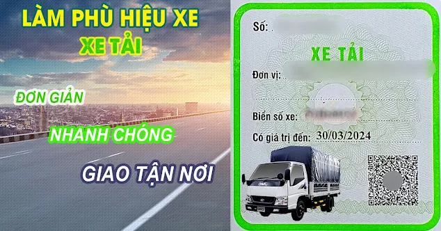 lam phu hieu xe tai nhanh chong uy tin gia re